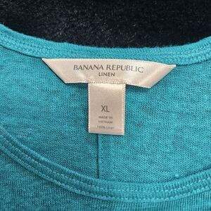 Womens Babana Republic Linen Tank Top. Size XL